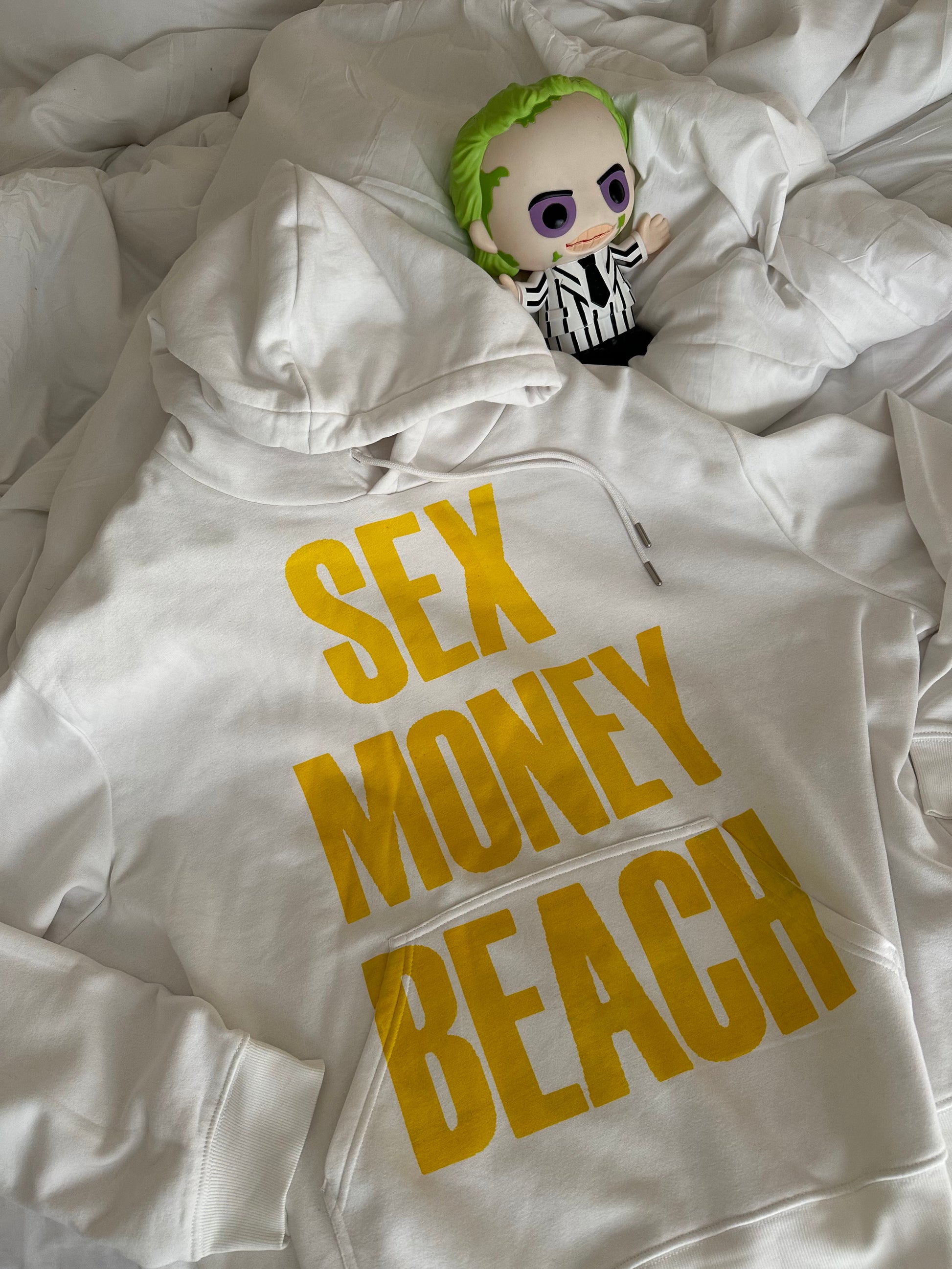 SEX MONEY BEACH HOODIEESS – Beachside Boys